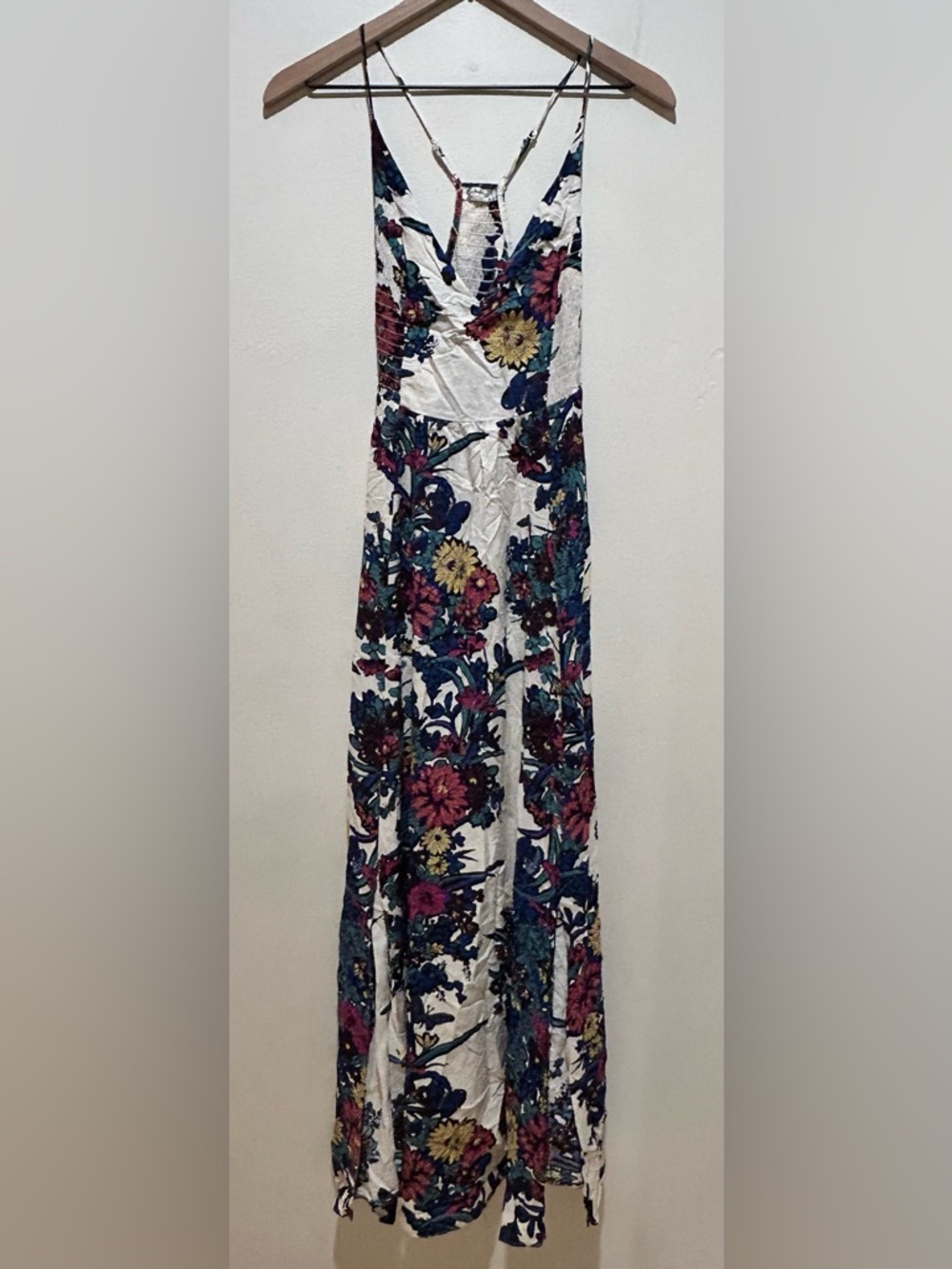 Intimately Free People Through The Vine Sleeveless Floral Maxi Dress - Size XS